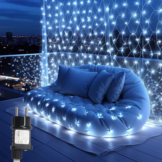 Filet Lumineux 192 LED - 2m x 3m - Utilisation Intérieure – Image 3