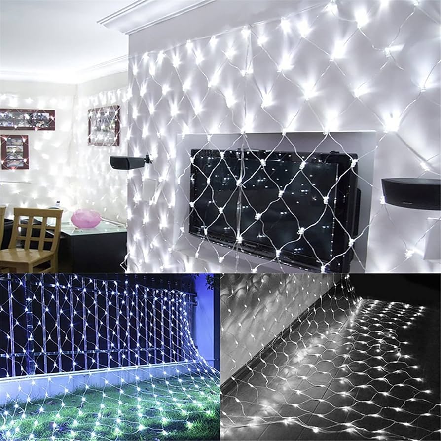 Filet Lumineux 192 LED - 2m x 3m - Utilisation Intérieure – Image 2